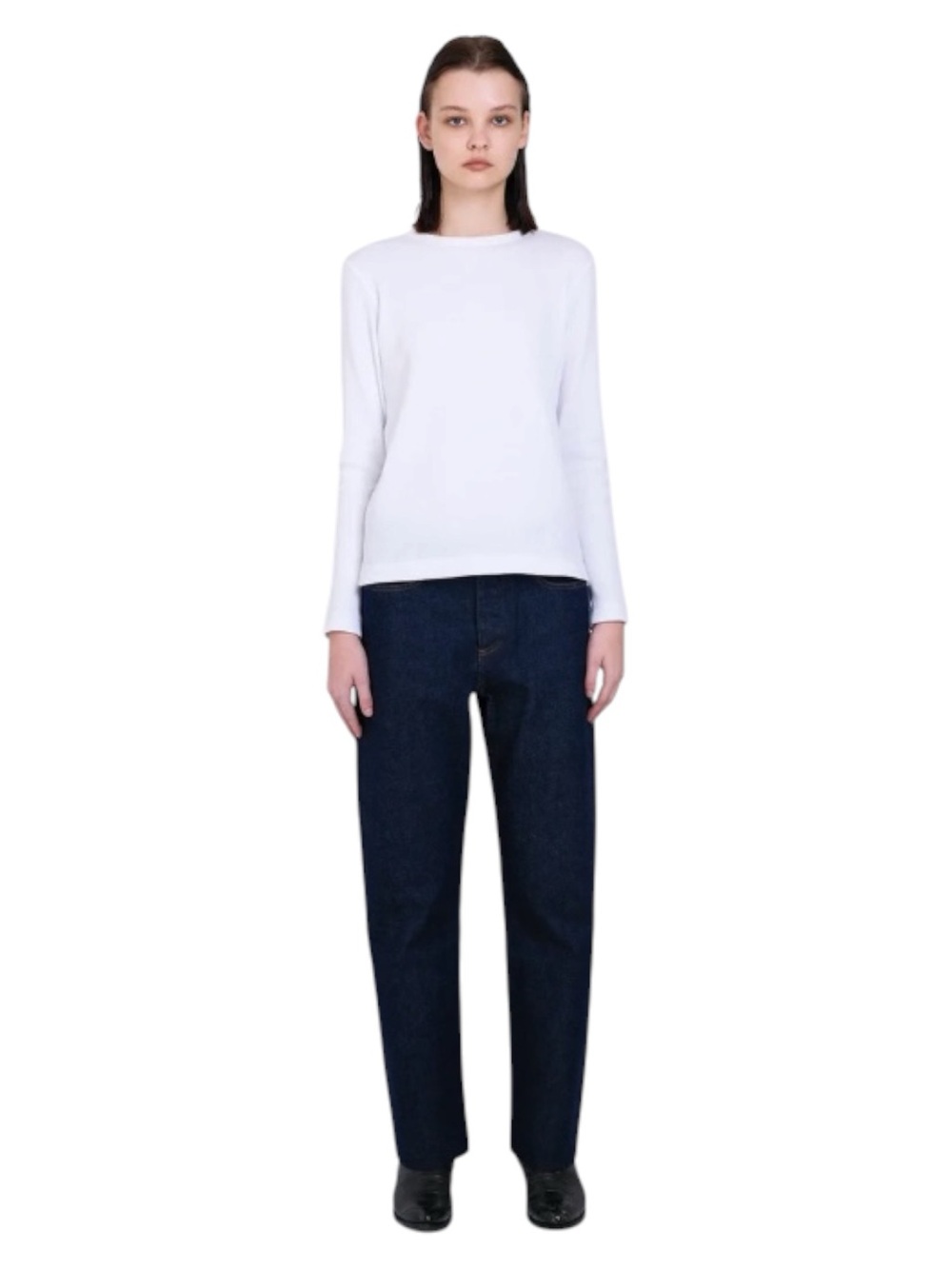 TANAKA Rinse Blue The Straight Jean Trousers Japanese Selvedge Jeans (26x29)